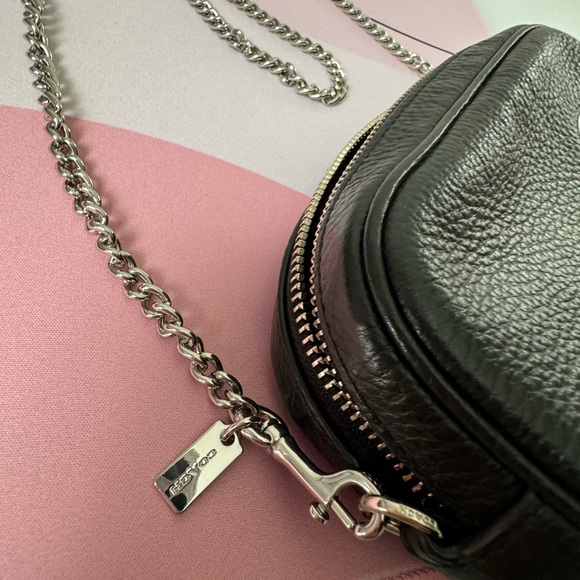 Coach Jamie Camera Bag With sign coach in Refine Pebble Leather Black - Picture 3 of 10